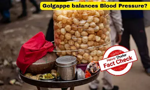 Fact Check: Does eating pani puri or golgappe help maintain blood pressure?