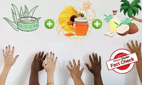 Fact Check: Does face massage with honey, coconut oil and aloe vera gel turn skin fair overnight?