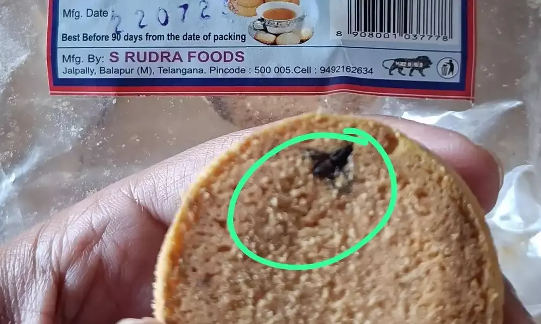 Rudra Foods fined Rs 15,000 after fly found inside Osmania biscuit