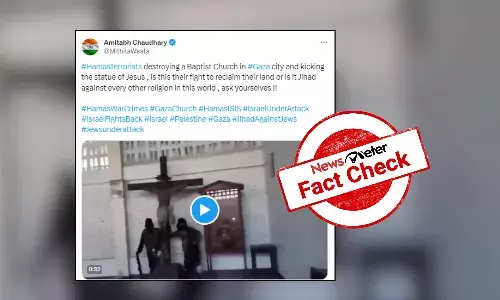 Fact Check: Old video of ISIS desecrating Philippines church attributed to Hamas