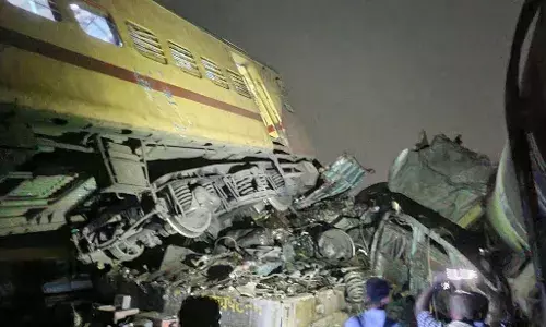 Several injured after two trains collide in Vizianagaram
