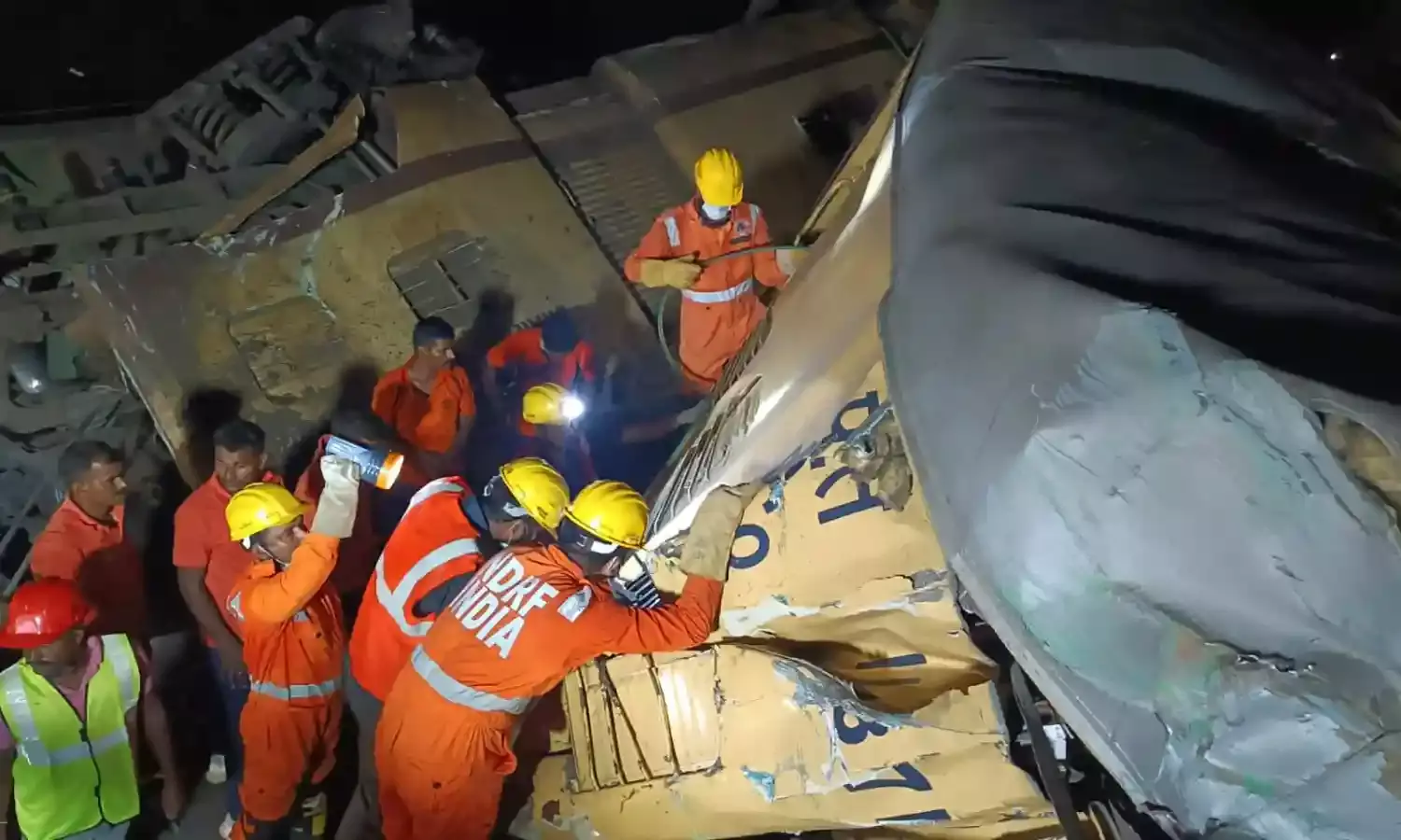 Vizianagaram: Two passenger trains collide at Kankatapalli; 9 dead, 32 injured