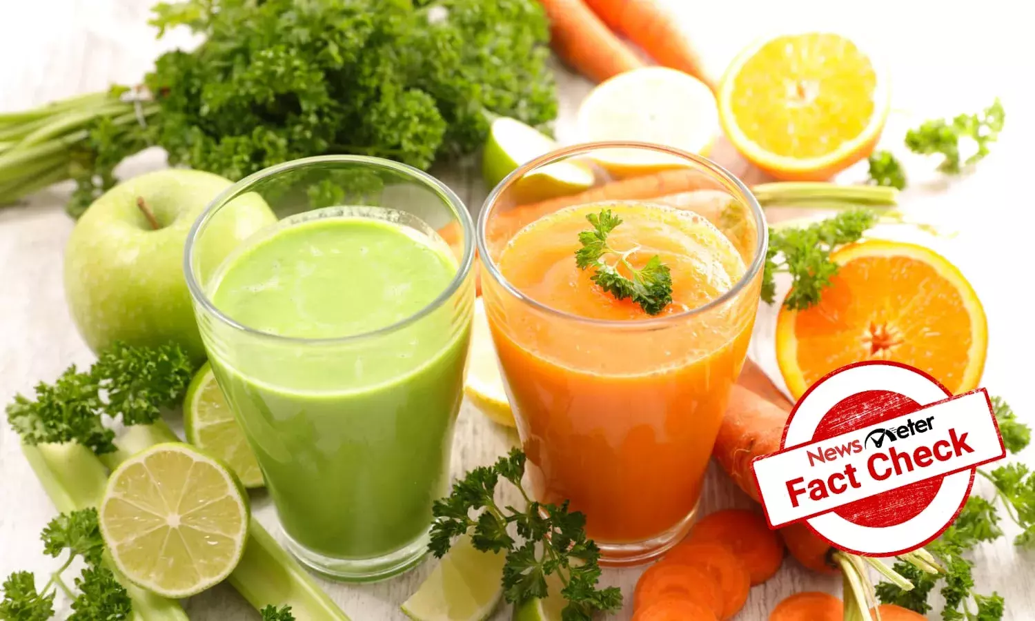 Fact Check: Can drinking carrot and cucumber juice cure degenerative eye diseases?