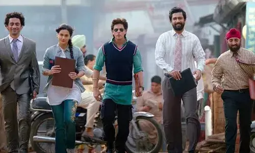 Dunki Drop 1 first look: SRK revives his comic flair in Rajkumar Hiranis directorial