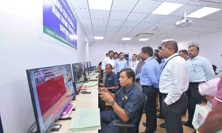 Hyderabad DEO appraises election observers about surveillance teams