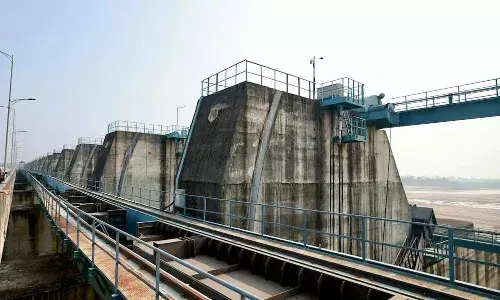 Kaleshwaram Project: Irrigation officials, NDSA play blame game on sinking of piers of Medigadda Barrage