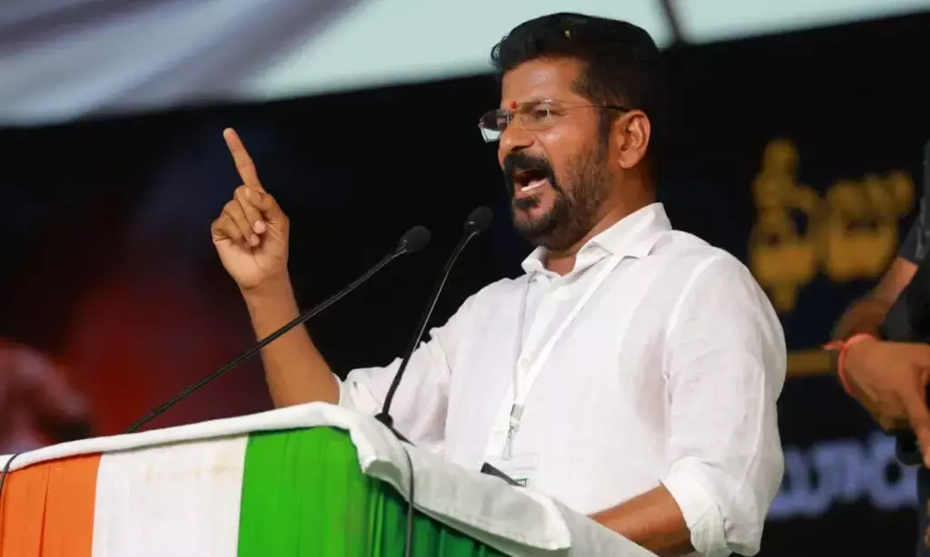 90 FIRs registered against Revanth Reddy, he files nomination from Kodangal