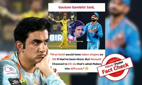Fact Check: No, Gautam Gambhirās comment on Virat Kohliās batting for āsinglesā is fake