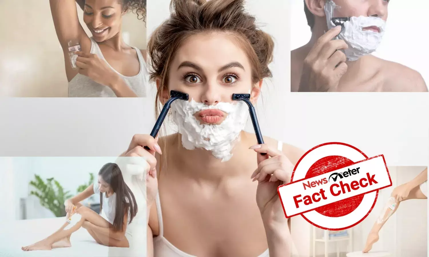 Fact Check: No, shaving hair does not make it grow faster, thicker