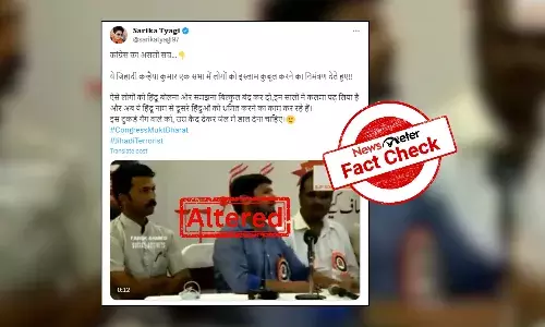Fact Check: Doctored video claims Kanhaiya Kumar urging people to embrace Islam