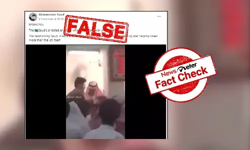 Fact Check: Old video of mentally ill personās arrest in Saudi Arabia linked to Israel-Hamas conflict