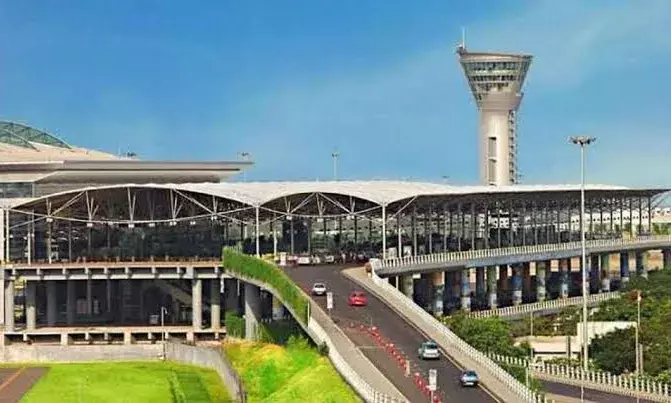 Hyderabad Airport records 24% increase in passengers, income; expansion project nears completion