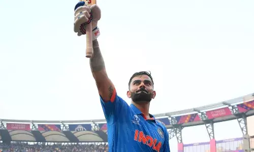Kohli scores 50th ton as India march into World Cup final with 70-run win over New Zealand