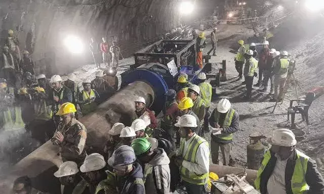 Uttarakhand: 41 workers still trapped in under construction tunnel, CPI expresses deep concern