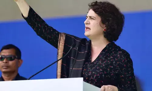 Telangana Elections: Priyanka Gandhi alleges collusion between BJP, BRS and AIMIM
