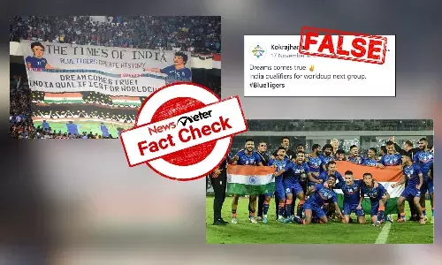 Fact Check: Indiaās football team is yet to qualify for 2026 FIFA World Cup