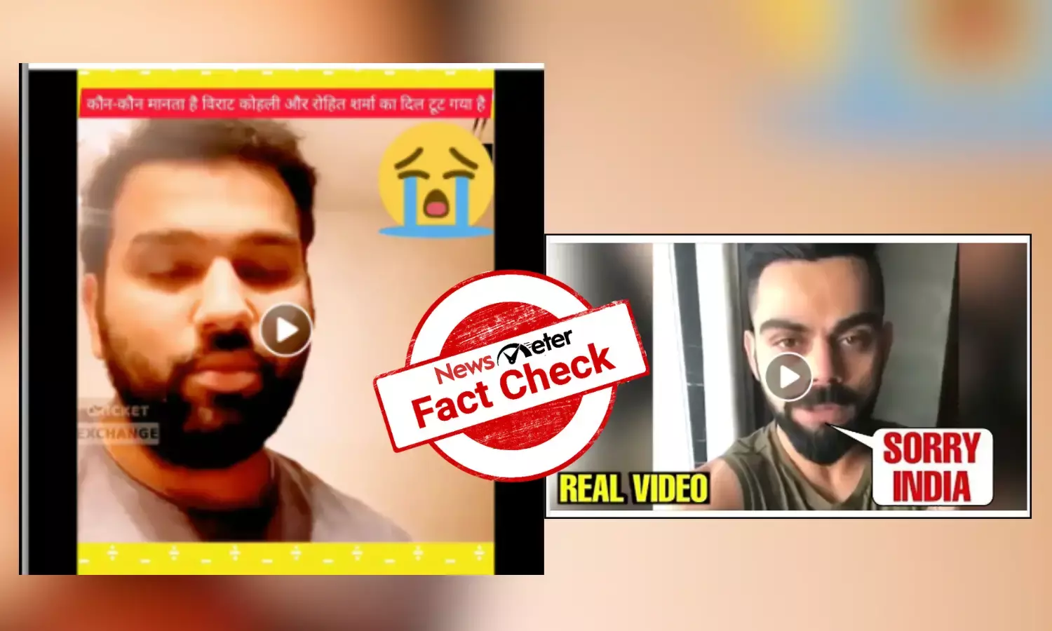 India’s World Cup defeat: Old videos of Rohit, Kohli shared as recent