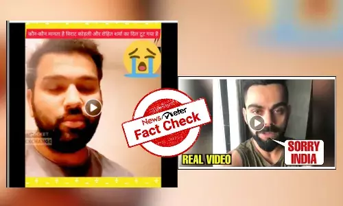 Indiaās World Cup defeat: Old videos of Rohit, Kohli shared as recent