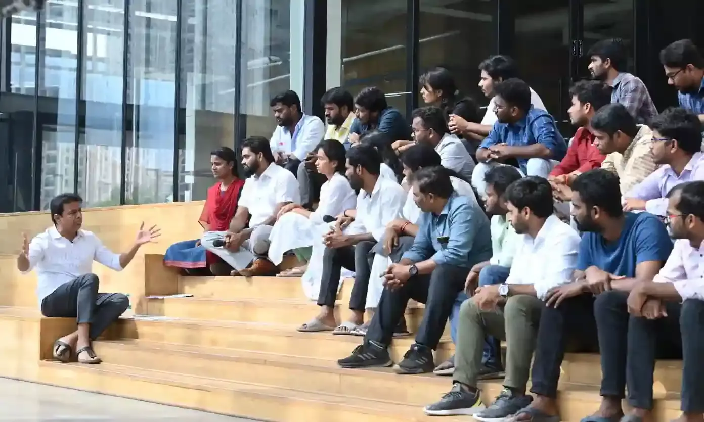 ECI issues notice to KTR for holding meeting with unemployed youth at T-works