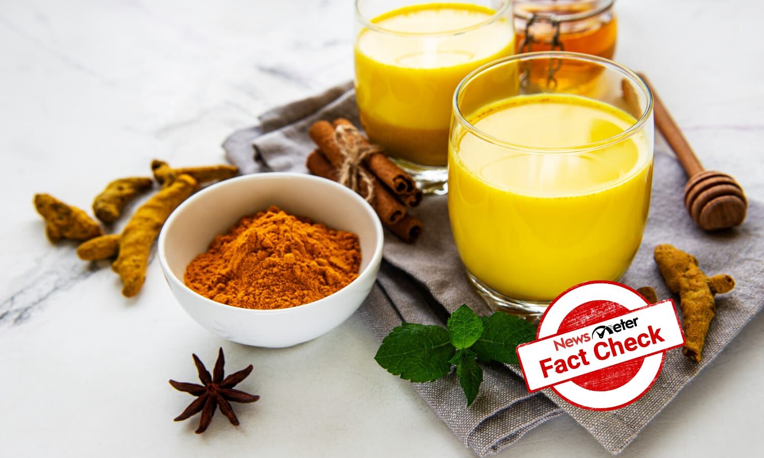 Can consuming turmeric decoction prevent or cure anaemia?