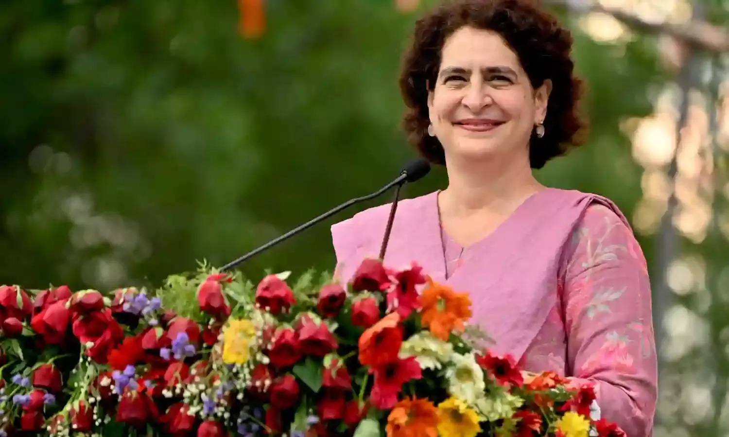Priyanka Gandhi: Telangana youth demoralised from lack of jobs, TSPSC exam papers leak