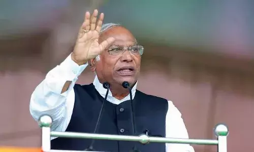 Kharge questions Chandrasekhar Rao over breaking Dalit CM promise