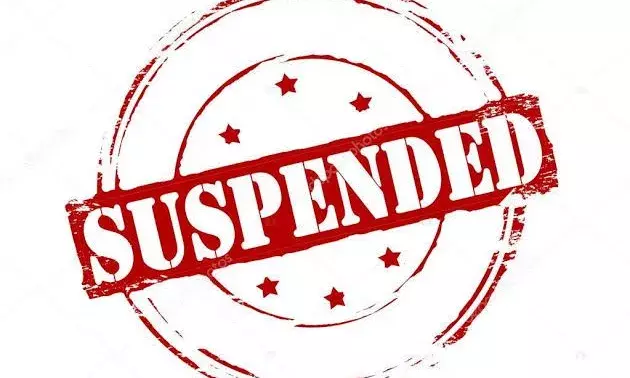 Warangal excise inspector suspended for leaving headquarters without permission