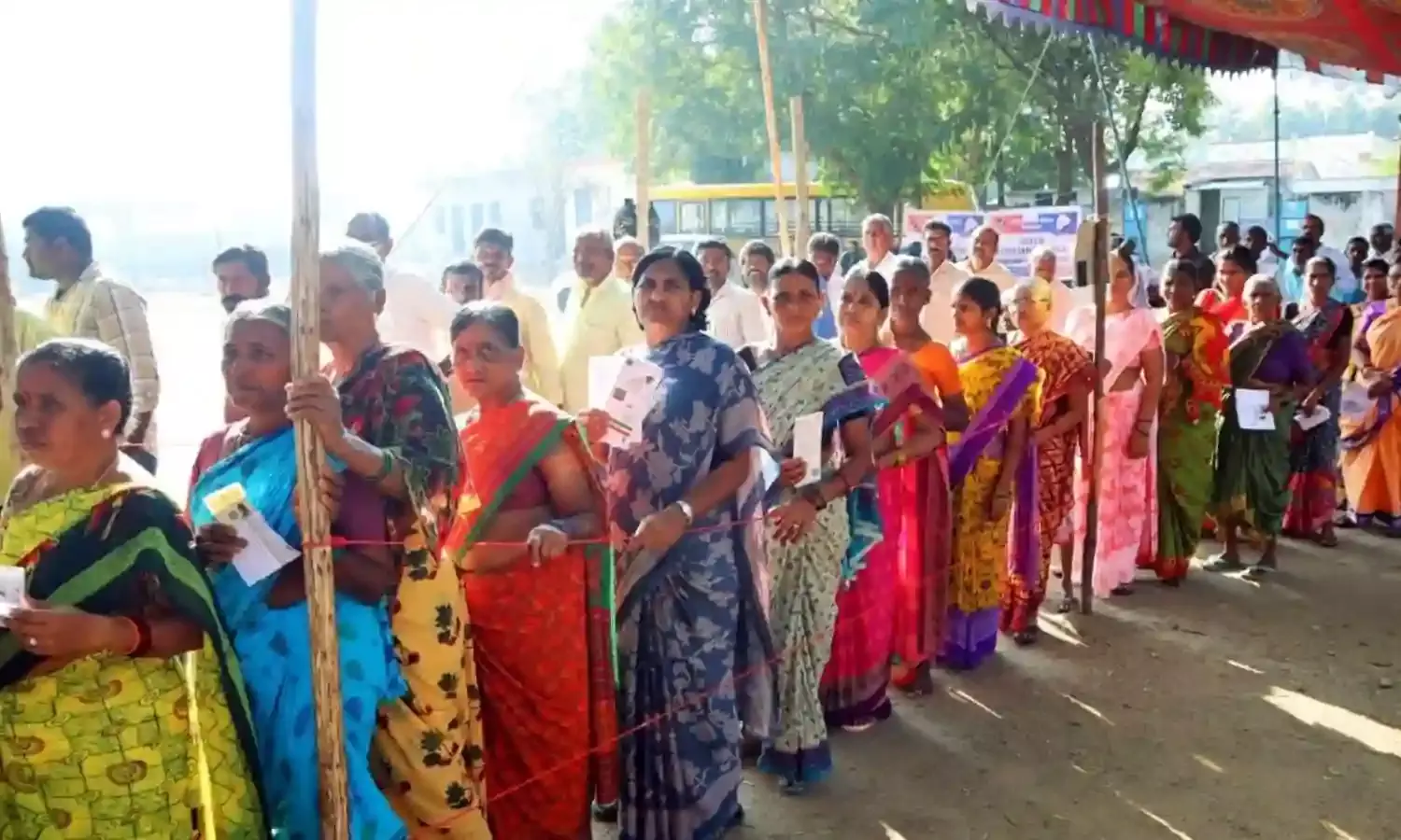 Telangana voters’ turnout dips to 63.94 per cent from 73.74 in 2018; highest in Jangaon, lowest in Yakutpura