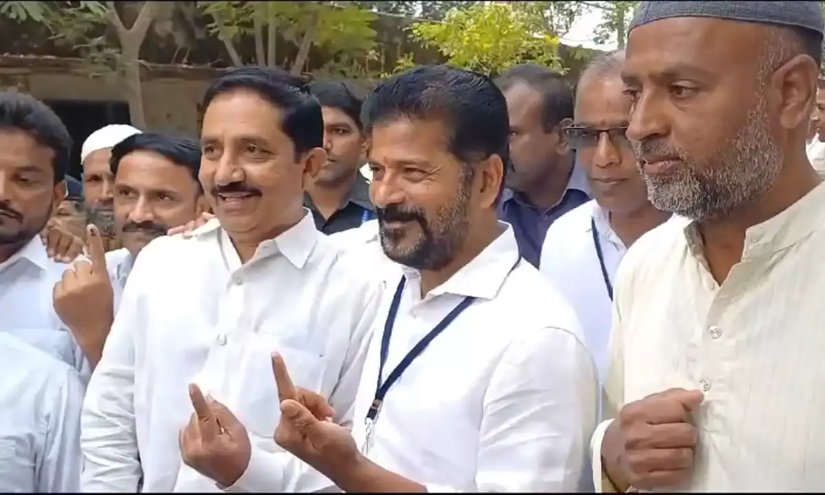 Revanth claims polls brought ‘Congress tsunami’ to Telangana; predicts 25 seats for BRS