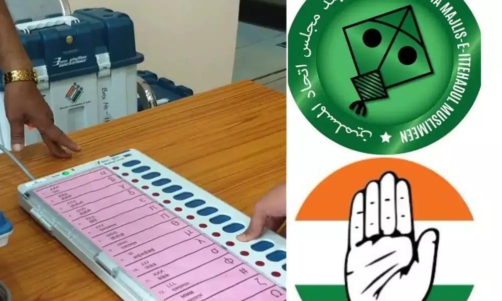 Hyderabad: Telangana Congress accuses AIMIM of rigging, approaches EC