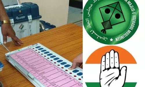 Hyderabad: Telangana Congress accuses AIMIM of rigging, approaches EC