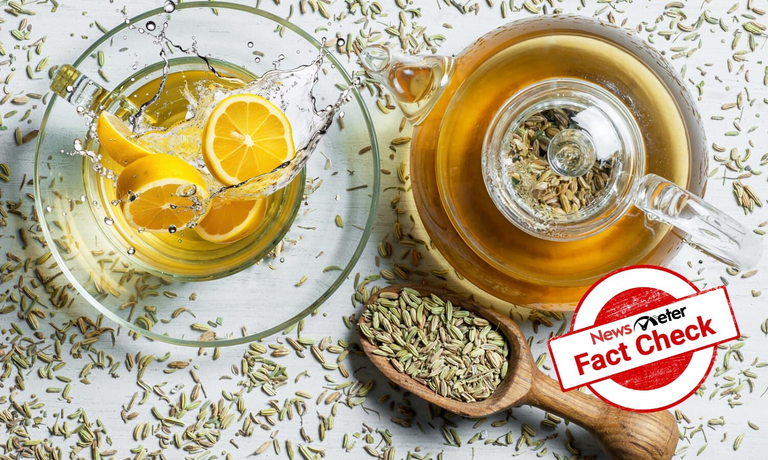 Fact Check No, tea from fennel, cumin and lemon can’t help drop 10 kg