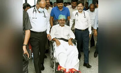 KCR discharged from hospital, needs  6 weeks for complete recovery
