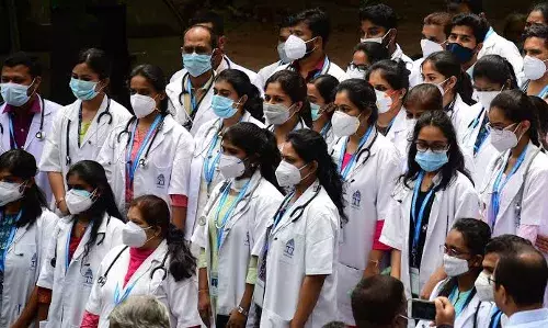 Telangana doctors strike for stipends: No out-patient, elective duties from December 19