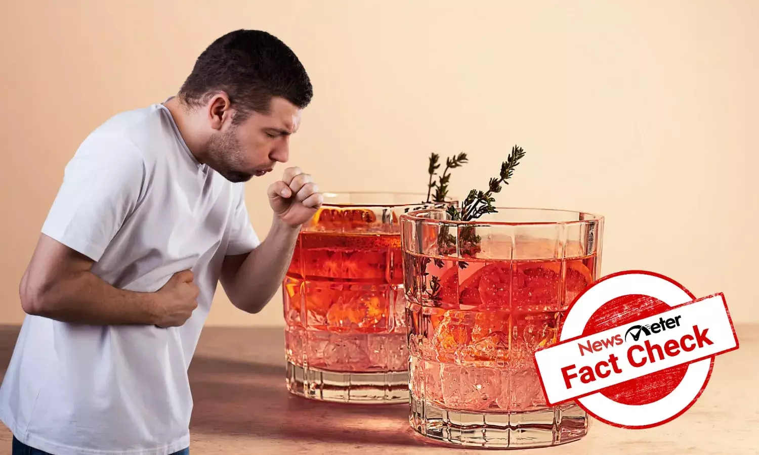 Fact Check: A shot of rum cannot cure cold and cough overnight