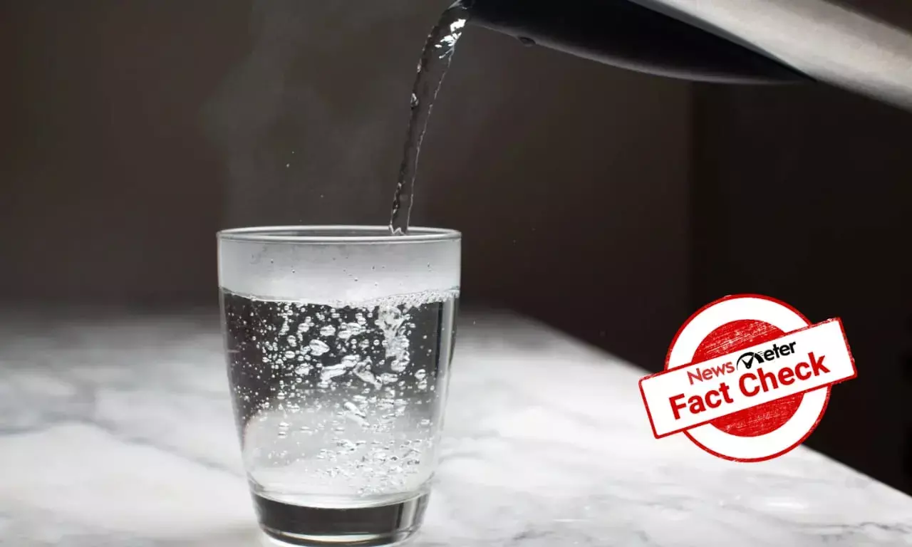 Fact Check: Drinking warm water is not a one-stop solution for all health conditions