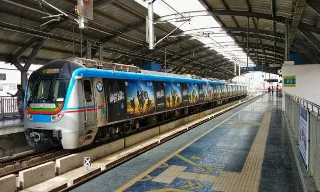 Hyderabad metro extends timings to 1 am midnight on New Year’s Eve