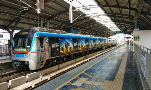 Hyderabad metro extends timings to 1 am midnight on New Yearās Eve