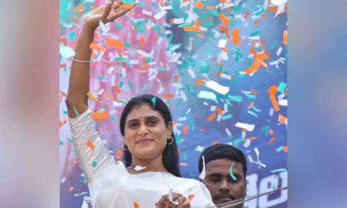 YS Sharmila made AP Congress chief after Rudra Raju resigns from post