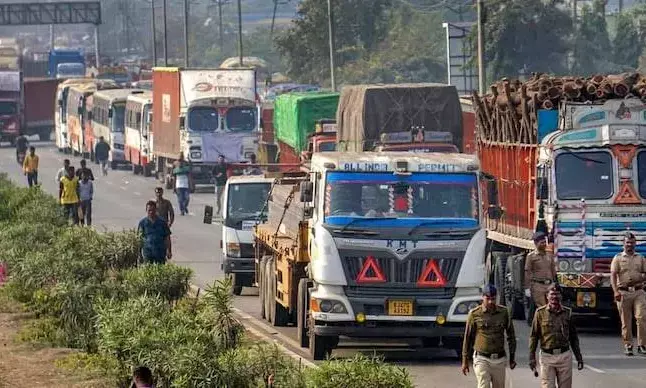 Truckers strike: AIMTC says govt assures discussion on new law; urges drivers to end protest