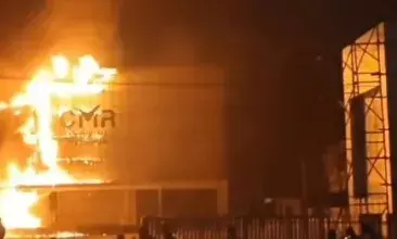 Video: Fire breaks out at CMR Shopping Mall in Uppal; property worth crores lost
