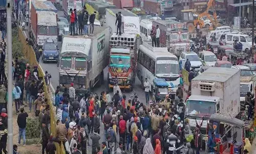 Video: Panic at Hyderabad petrol bunks as bus, truck drivers protest new law in hit-and-run cases