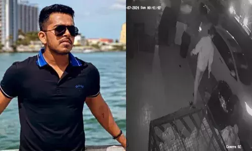 Ex minister Indrakaran Reddy’s nephew Agraj Reddy’s car rams into biker at KPHB, booked