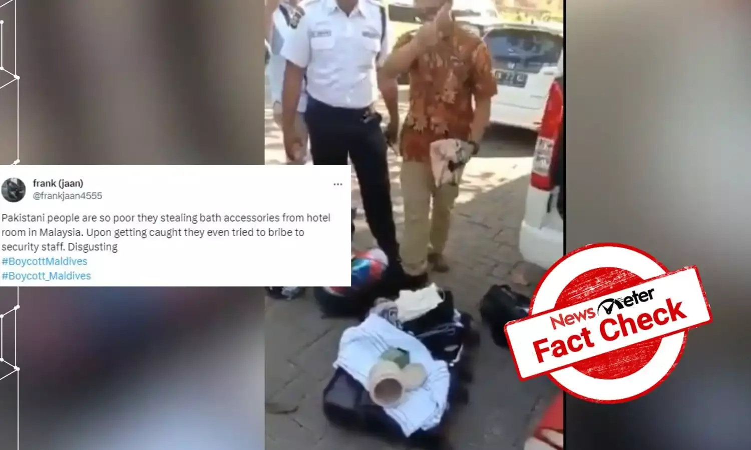 Fact Check: Family in viral video caught stealing from Bali hotel is Indian, not Pakistani