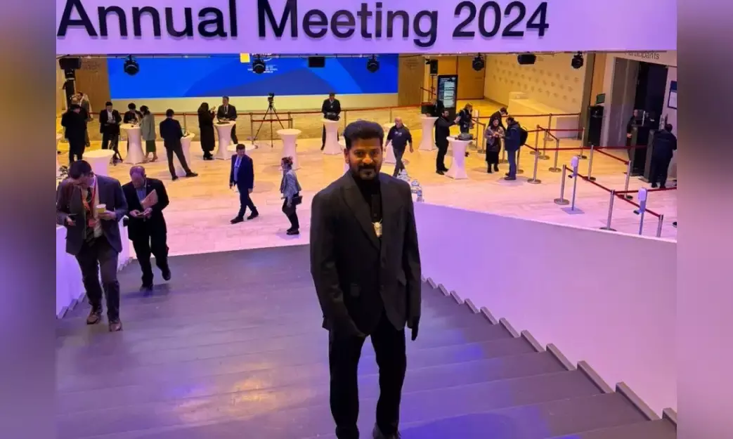 CM Revanth launches ‘Invest In Telangana’ campaign at World Economic Forum in Davos