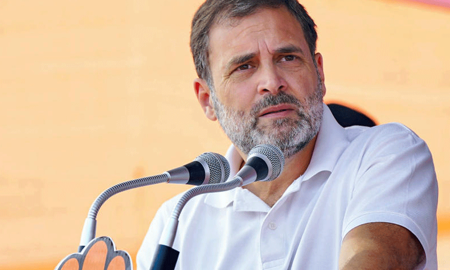 Function at Ayodhya political, laced with election flavor: Rahul Gandhi