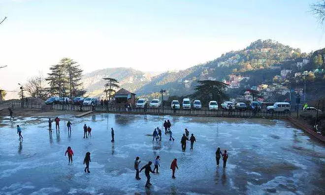 Asias biggest natural ice rink in Shimla hosts Gymkhana, Carnival after 6-year hiatus