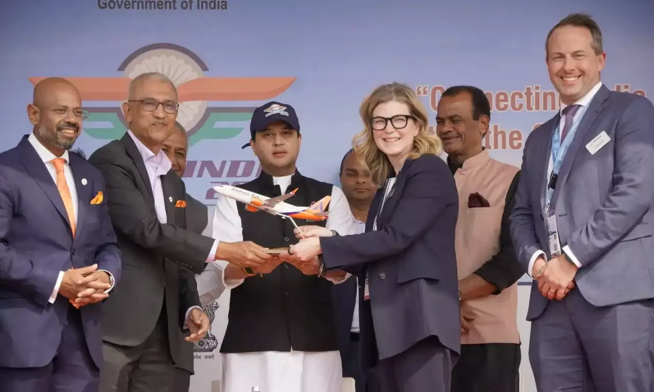 ‘Make in India’: Airbus partners with Tata to build aircraft components, launches pilot training with Air India