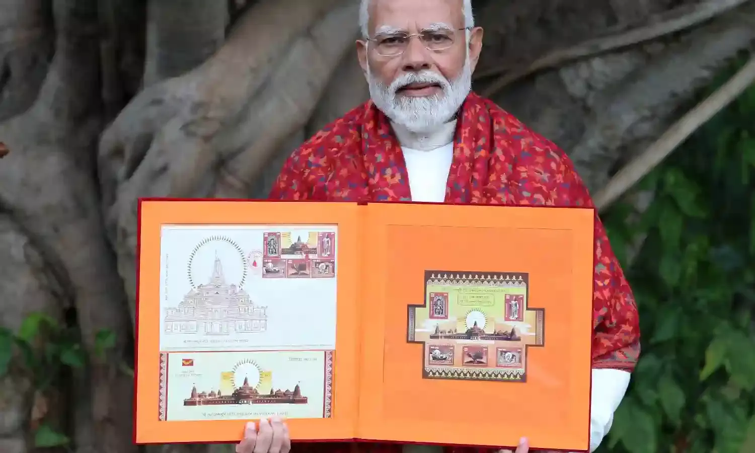 PM Modi releases commemorative postage stamps on Ram temple