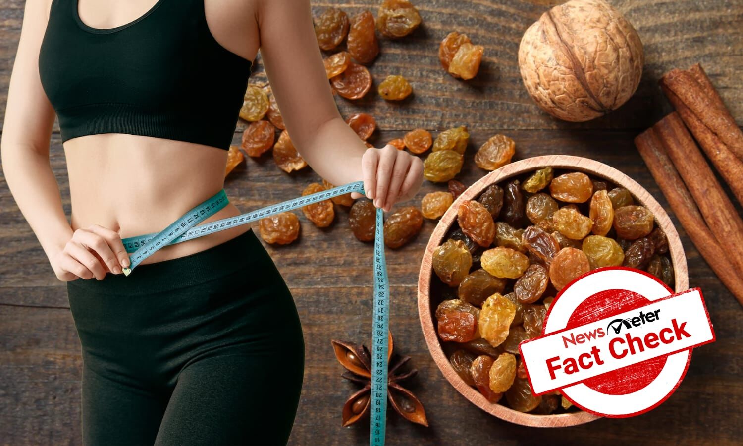 Fact Check ‘AI doctor’ claiming soaked raisins can reduce belly fat